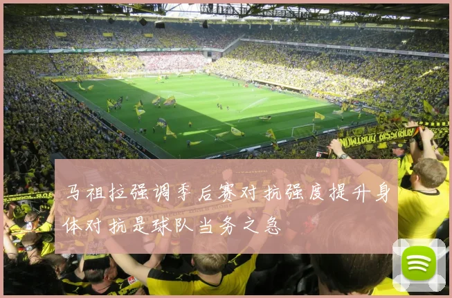 马祖拉强调季后赛对抗强度提升身体对抗是球队当务之急